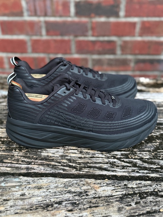 Hoka Other - Hoka One One Bondi 6 Triple Black Men's Sz 11.5 Max Cushion Running Shoes X2